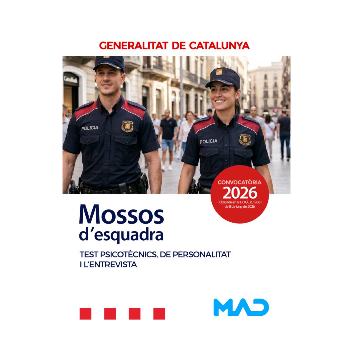 Mossos desquadra. test psicotecnics, de