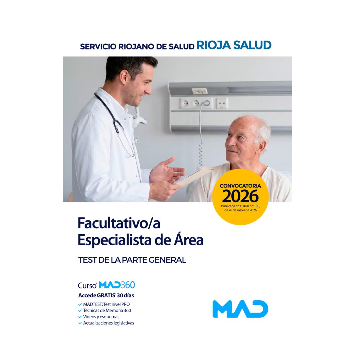 Facultativo-a especialista de area. test