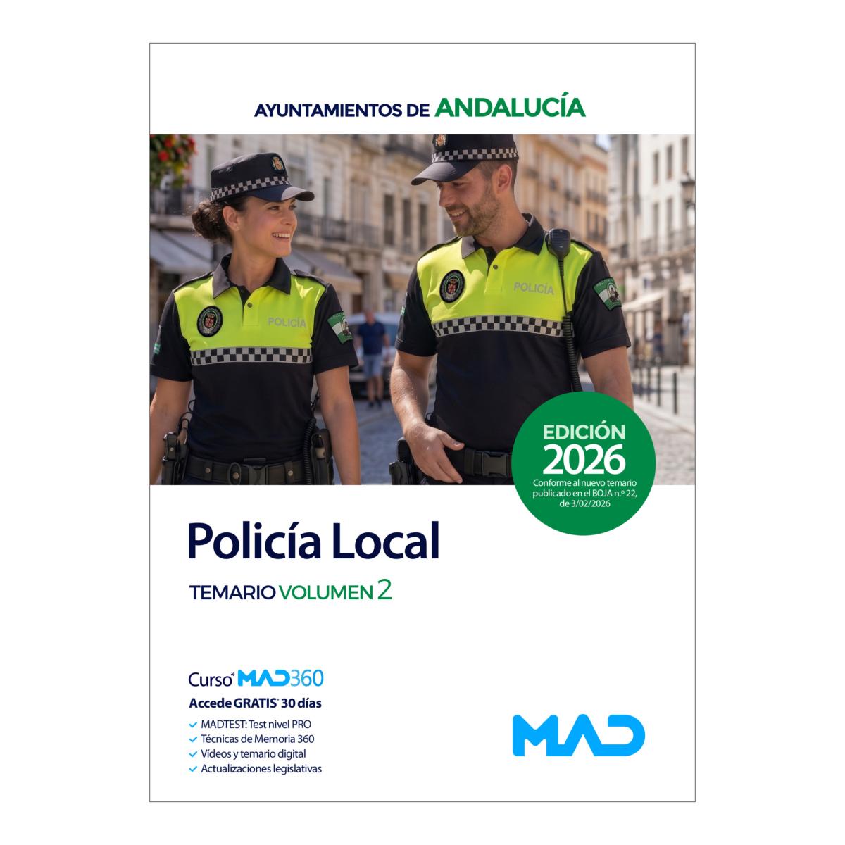 Policia local de andalucia. nuevo progra