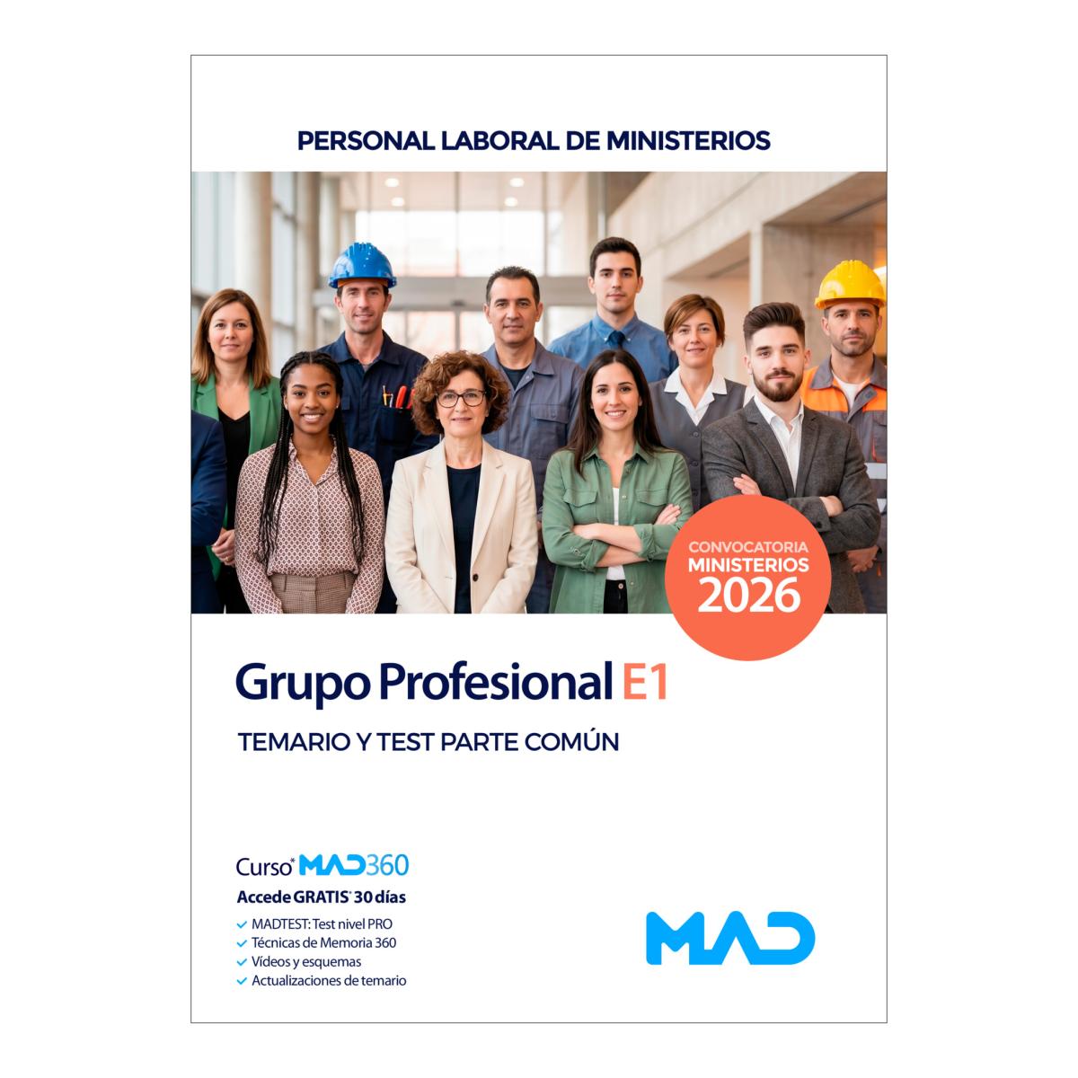 Imagen 0 de Grupo profesional e1. personal laboral d