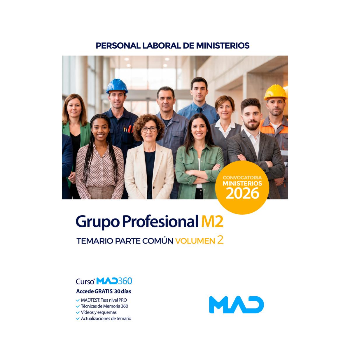 Grupo profesional m2. personal laboral d