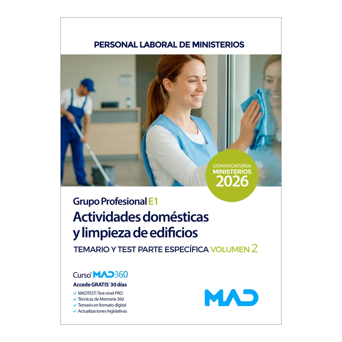 Actividades domesticas y limpieza de edi