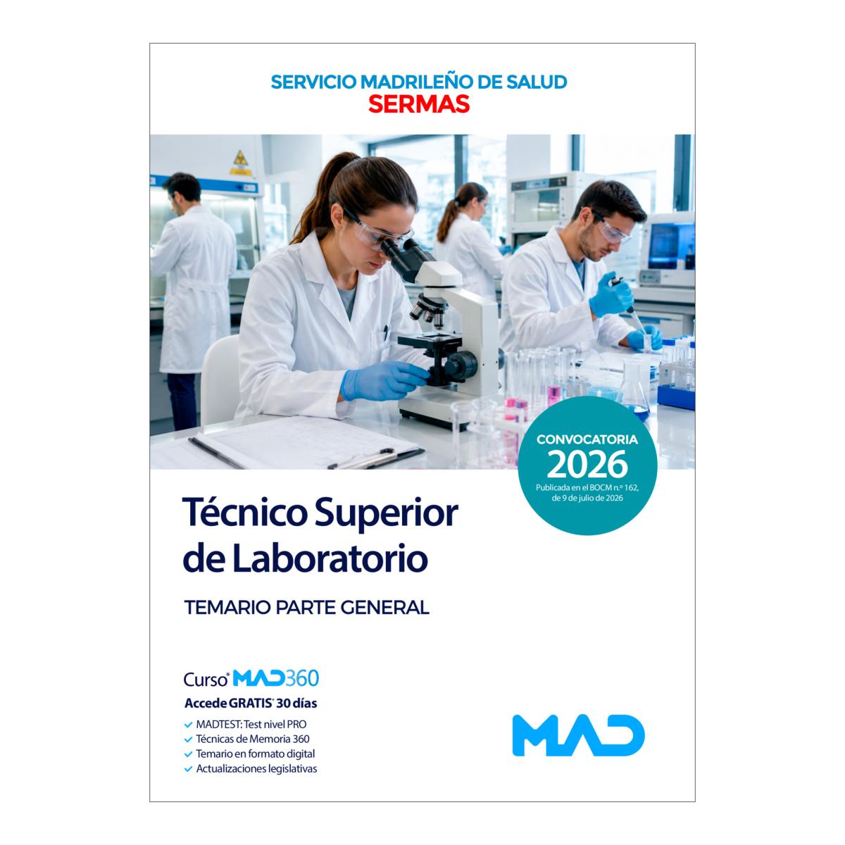 Imagen 0 de Tecnico superior de laboratorio. temario