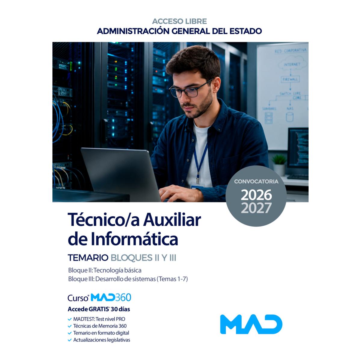 Tecnico-a auxiliar de informatica - tai