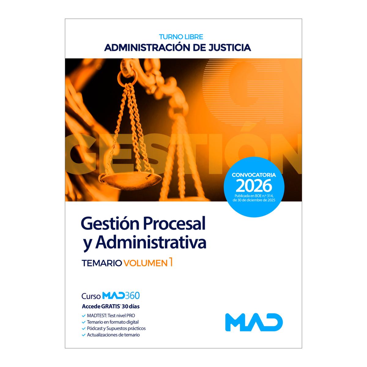 Cuerpo de gestion procesal y administrat