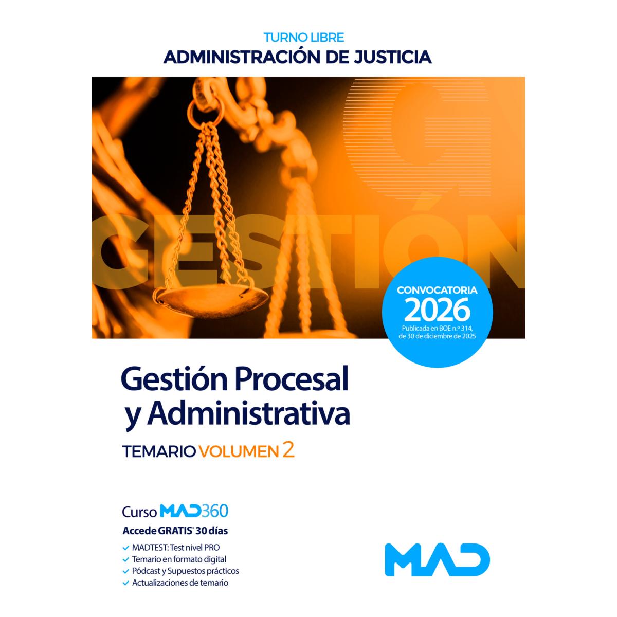 Cuerpo de gestion procesal y administrat