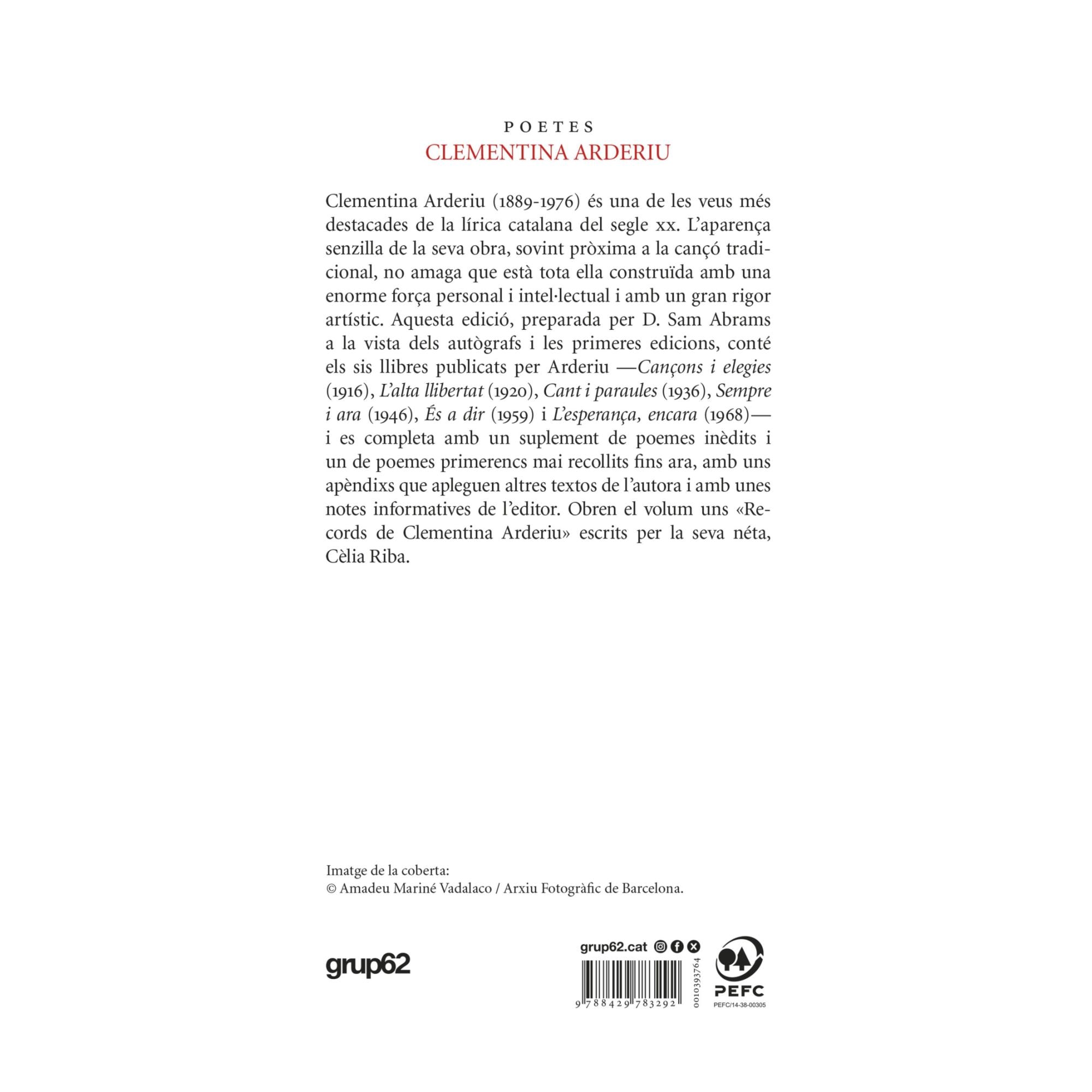 Jo era en el cant. Obra poètica 1913-1972 2