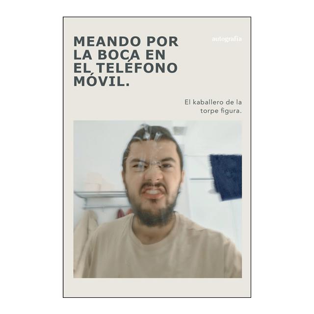 Meando por la boca en el teléfono móvil (Capa mole com abas) 1