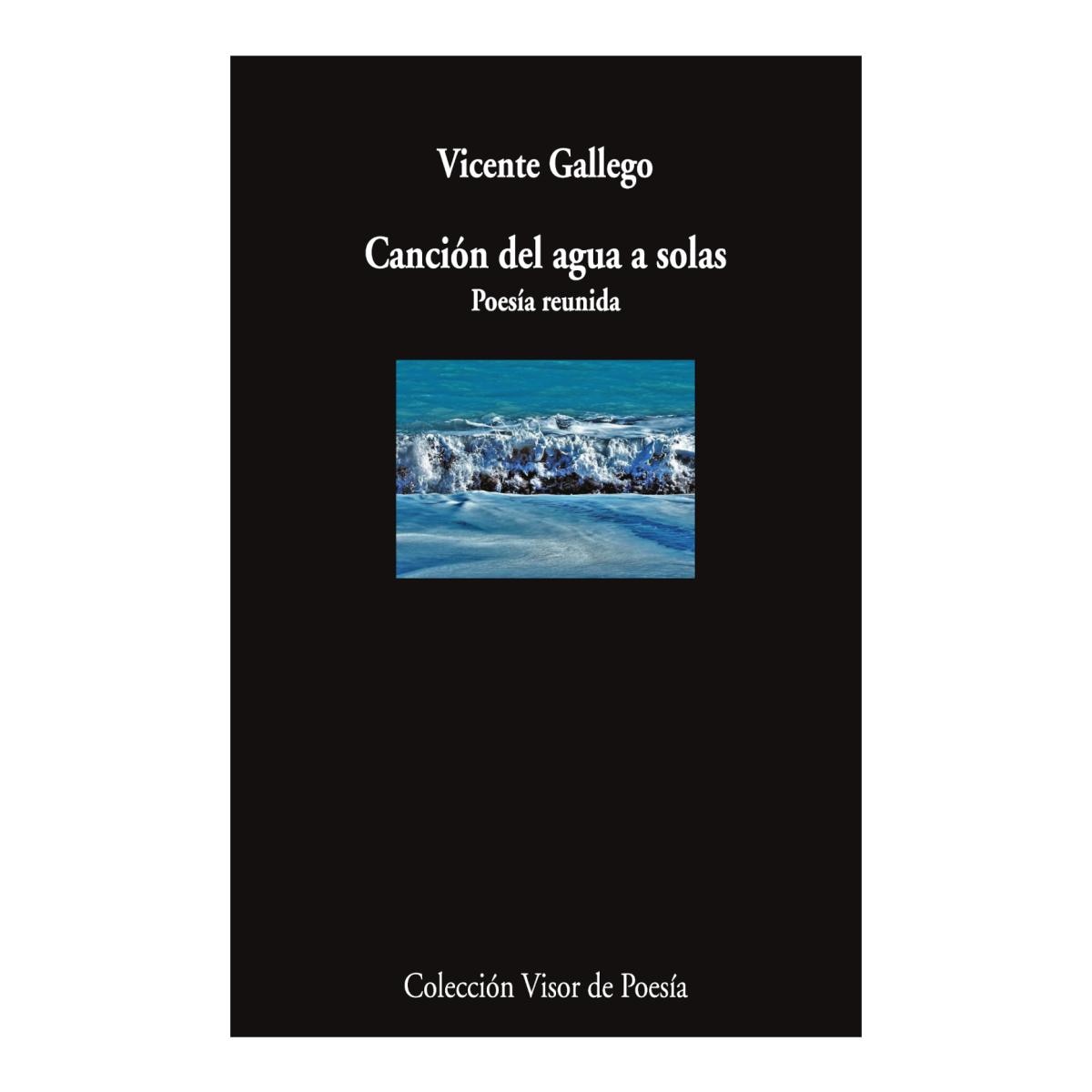 Imagem 0 de Canción del agua a solas: Poesía reunida (Capa mole com abas)