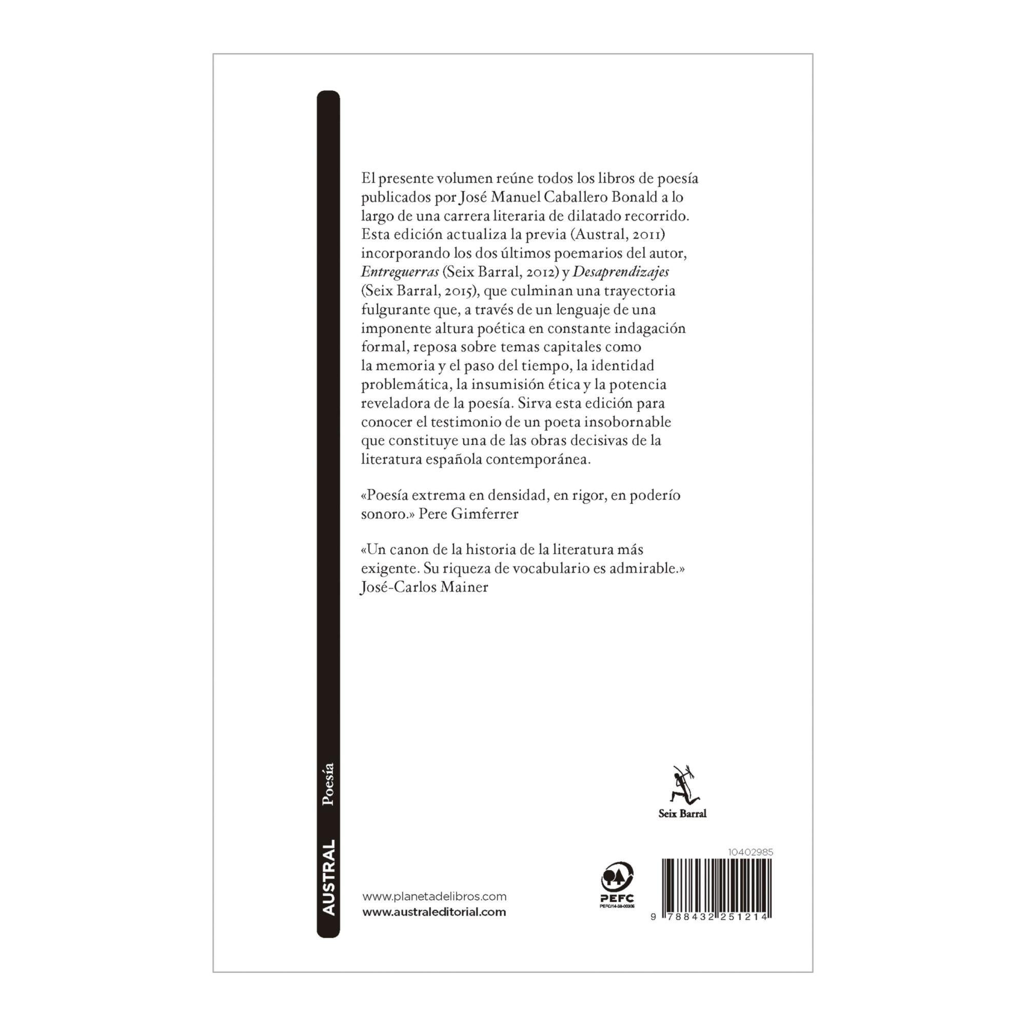 SOMOS EL TIEMPO QUE NOS QUEDA. OBRA POÉT  (Bolsillo Capa Mole) 2