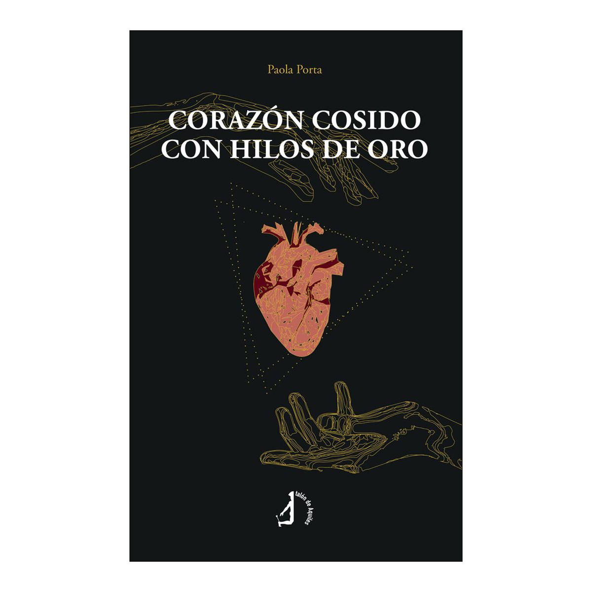 CORAZÓN COSIDO CON HILOS DE ORO
