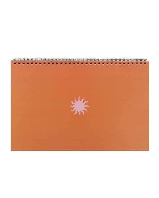 Organizador Semanal Ahora Laranja/Verde Multicolor-6