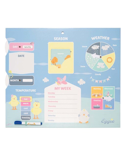 Imagem 0 de My First Calendar Eggie - Azul e Amarelo