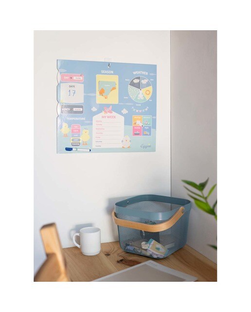 My First Calendar Eggie - Azul e Amarelo Azul / Amarelo-3