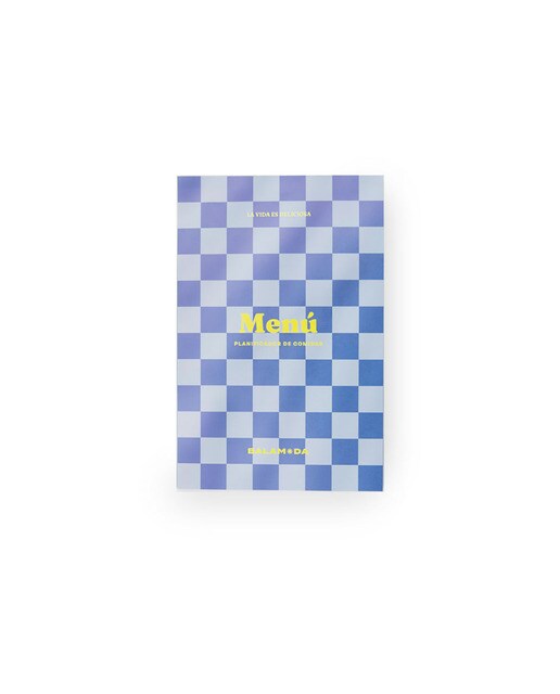Planificador de Menú Semanal Azul BALAMODA 1