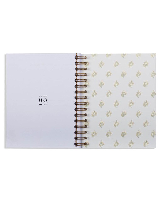 Mini Organizador Semanal 120 Páginas Crece y Florece Espanhol - 110x140 mm - Amarelo Multicolor-6