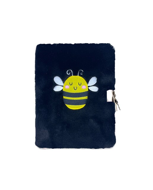 Diário Secreto Abelha - Preto/Amarelo Preto / Amarelo-1