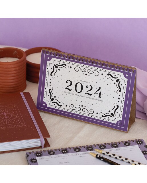 Calendário 2024 de Mesa Y que Pase lo que Tenga que Pasar Espanhol - 150x240 mm - Multicolor Multicolor-2