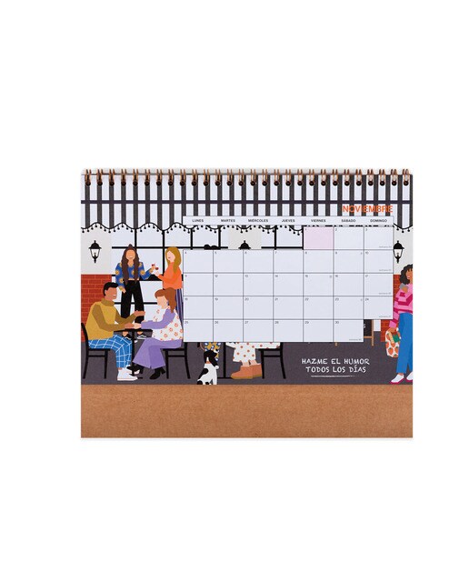 Calendário 2024 de Mesa Y que Pase lo que Tenga que Pasar Espanhol - 150x240 mm - Multicolor Multicolor-8