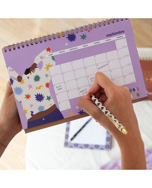 Calendário 2024 de Mesa Cuatro Estaciones para Florecer Espanhol 150x240 mm - Multicolor Multicolor-4