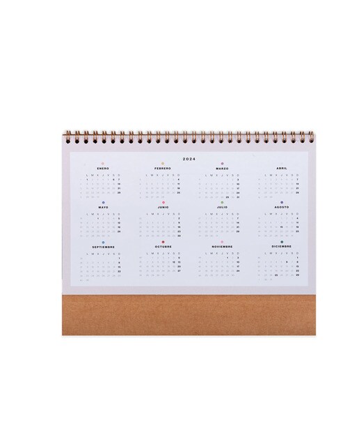 Calendário 2024 de Mesa Cuatro Estaciones para Florecer Espanhol 150x240 mm - Multicolor Multicolor-6