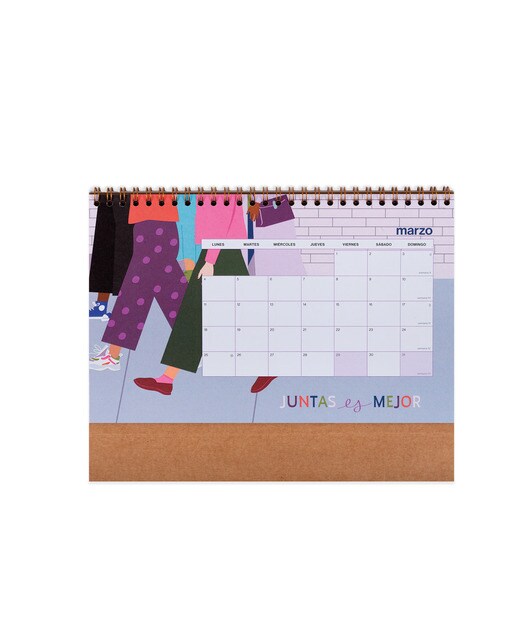 Calendário 2024 de Mesa Cuatro Estaciones para Florecer Espanhol 150x240 mm - Multicolor Multicolor-7
