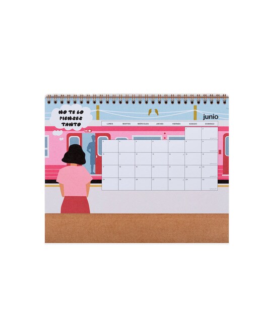 Calendário 2024 de Mesa Cuatro Estaciones para Florecer Espanhol 150x240 mm - Multicolor Multicolor-8