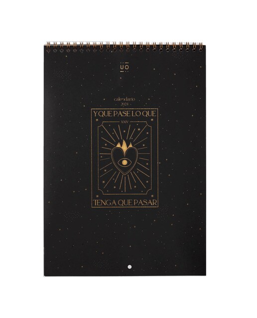 Imagem 0 de Calendário 2024 de Parede Y que Pase lo que Tenga que Pasar Espanhol - 300x210 mm - Multicolor