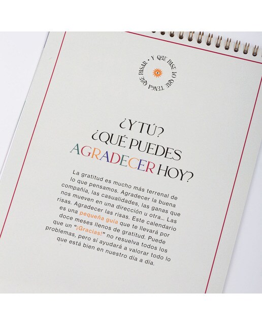 Calendário 2024 de Parede Y que Pase lo que Tenga que Pasar Espanhol - 300x210 mm - Multicolor Multicolor-3