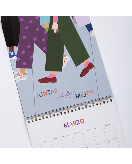 Calendário 2024 de Parede Y que Pase lo que Tenga que Pasar Espanhol - 300x210 mm - Multicolor Multicolor-7