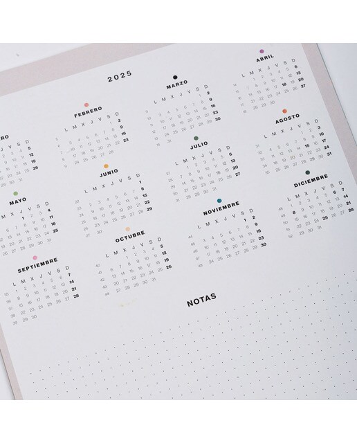 Calendário 2024 de Parede Y que Pase lo que Tenga que Pasar Espanhol - 300x210 mm - Multicolor Multicolor-11