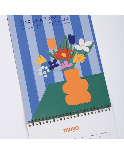 Calendário 2024 de Parede Y que Pase lo que Tenga que Pasar Espanhol - 300x210 mm - Multicolor Multicolor-12