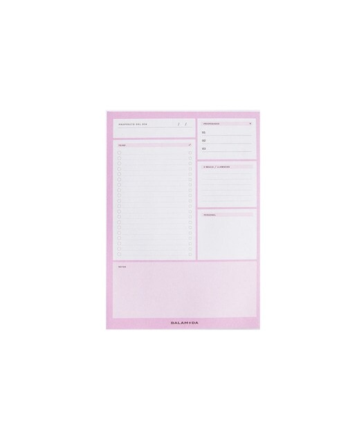 Planificador ME TO-GO Lila Balamoda lilás e branco Lilás / Branco-1