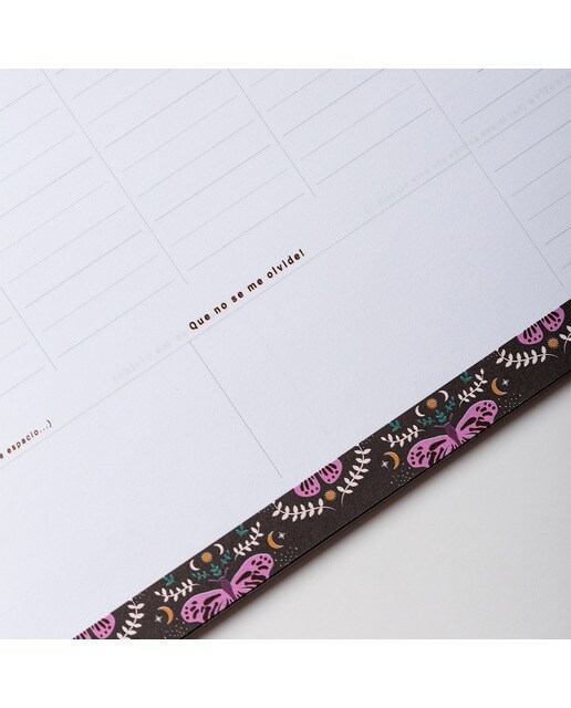 Organizador semanal 60 páginas 300x210 mm Místico UO multicolor español Multicolor-8