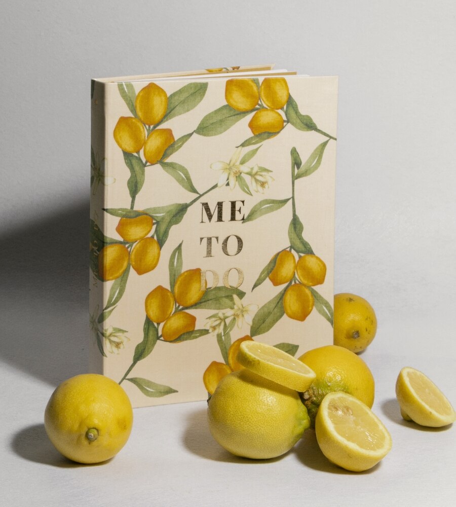 Planificador ME TO-DO Limoncello vanilla da Balamoda amarelo e verde 2
