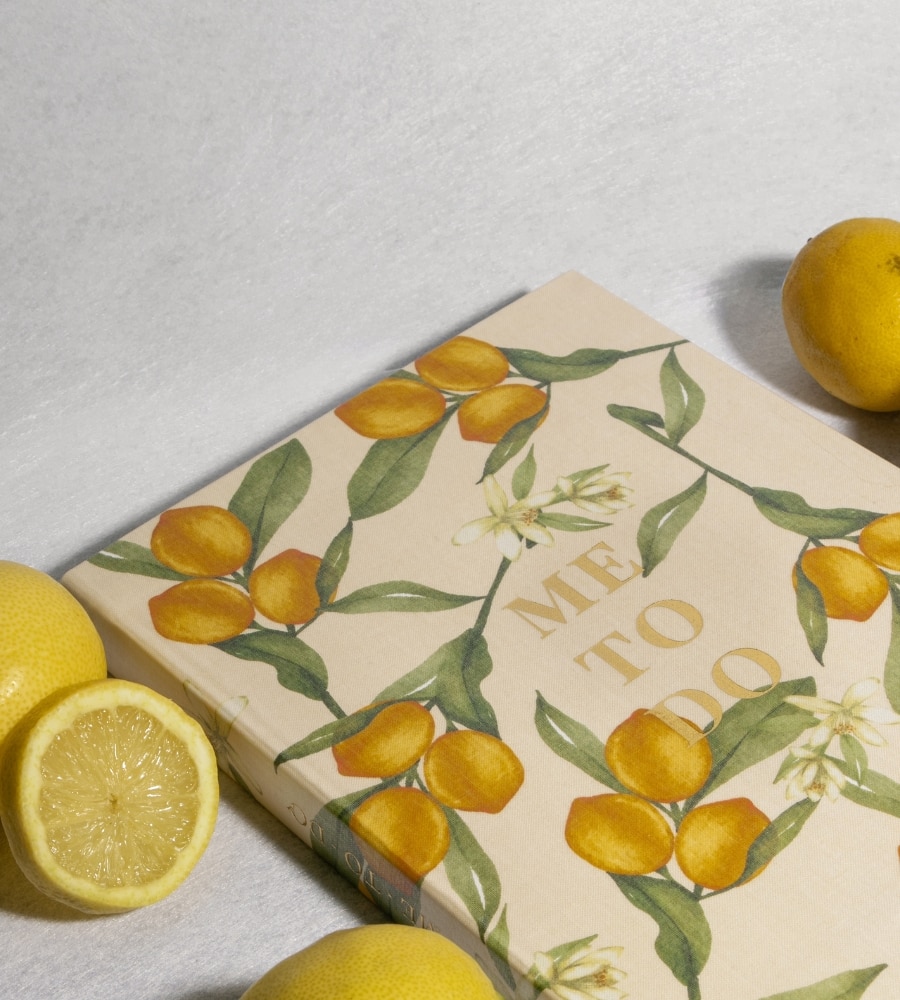 Planificador ME TO-DO Limoncello vanilla da Balamoda amarelo e verde 3