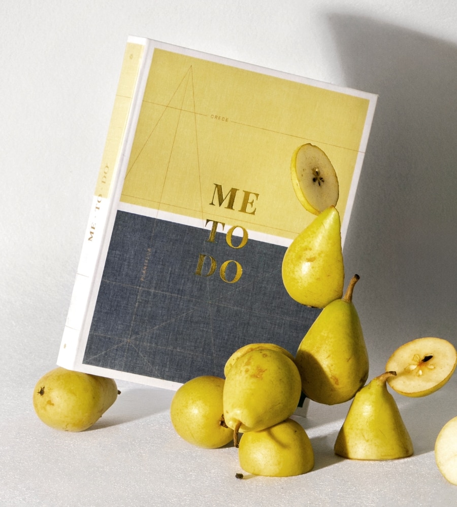 Planificador ME TO-DO  Amalfi citrus de Balamoda amarelo e verde 2