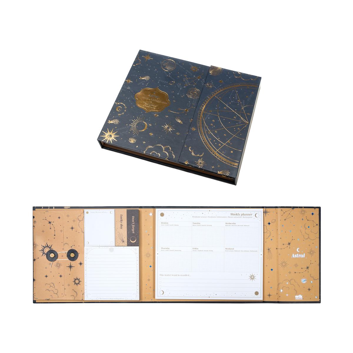 Imagem 0 de Planificador semanal con notas adesivas Astral Erik azul