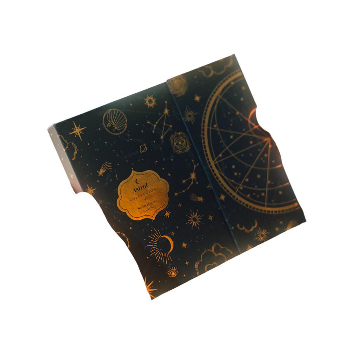 Planificador semanal con notas adesivas Astral Erik azul Azul / Amarelo-7