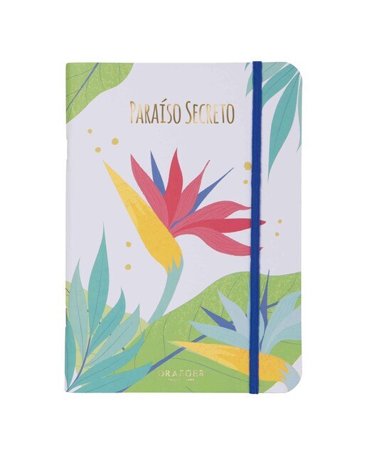 Libreta A5 Imagen Ave Paraiso Draeger Blanco