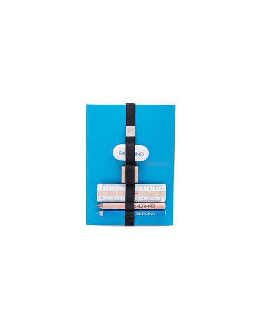 Bloco Multifunções com Fita Elástica e Acessórios - Azul Turquesa Turquesa-1