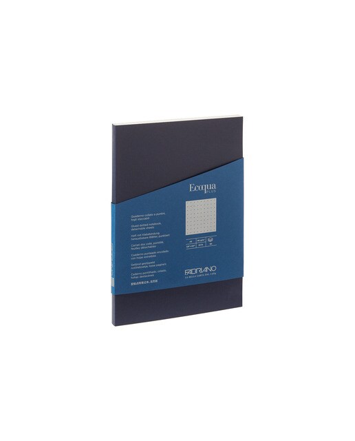 Bloco A5 Pontilhado Colado Ecoqua Plus - Azul-Escuro Azul-escuro-1