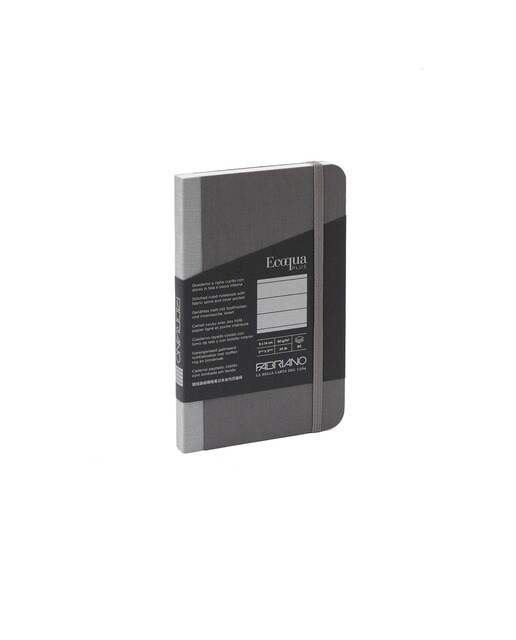 Bloco de Linhas Tecido Ecoqua Plus 9 x 14 - Antracite Antracite-1