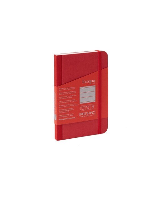 Bloco de Linhas Tecido Ecoqua Plus 9 x 14 - Vermelho Vermelho-1