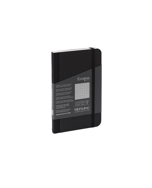 Bloco Pontilhado Tecido Ecoqua Plus 9 x 14 - Preto Preto-1