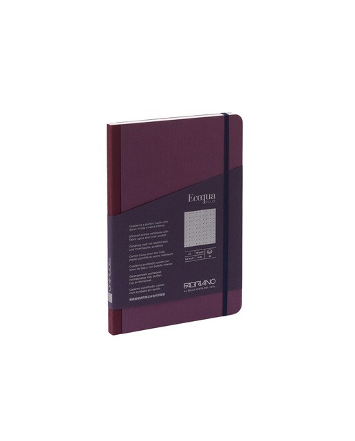 Bloco A5 Pontilhado Tecido Ecoqua Plus - Roxo Roxo-1