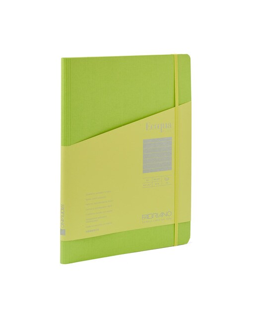Bloco A4 de Linhas de Espiral Oculta Ecoqua Plus - Verde Lima-1