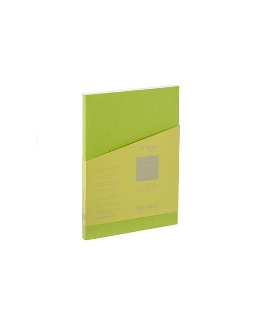 Bloco A5 de Linhas Colado Ecoqua Plus - Verde Lima-1