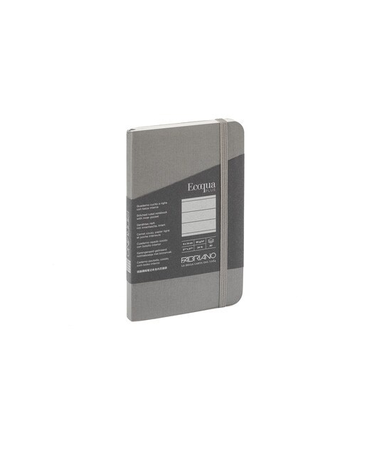 Bloco de Linhas Cosido Ecoqua Plus 9 x 14 - Antracite Antracite-1