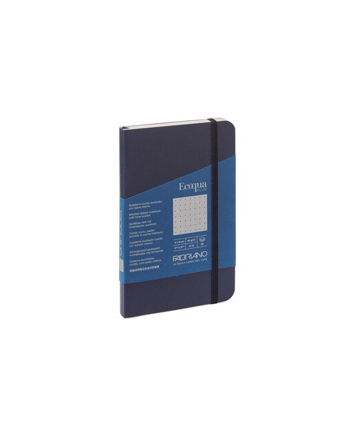 Bloco Pontilhado Cosido Ecoqua Plus 9 x 14 - Azul-Escuro Azul-escuro-1